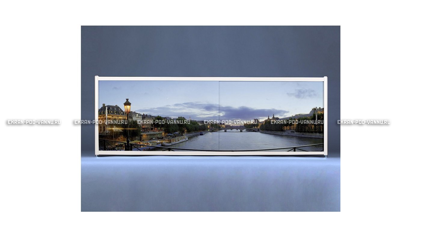 Раздвижной ФОТО экран - Evening city – купить по цене 8500 руб. в интернет-магазине в городе Оренбург картинка 6
