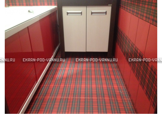 Экран раздвижной EUROPLEX Комфорт красный – купить по цене 6250 руб. в интернет-магазине в городе Оренбург картинка 3