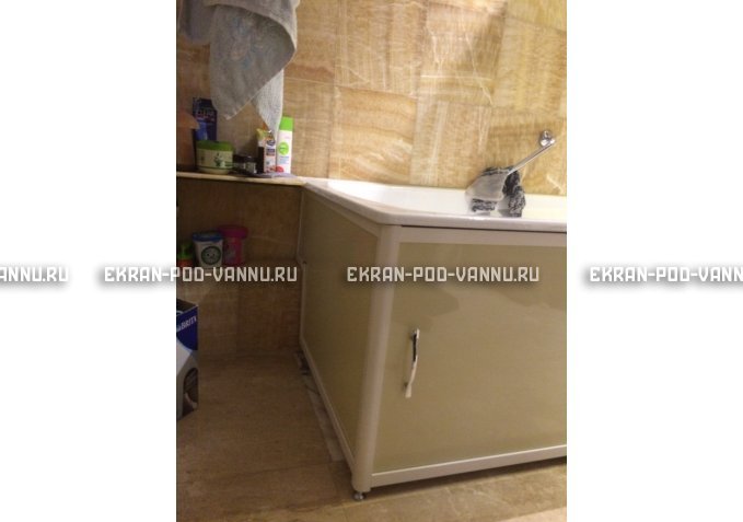 Экран раздвижной EUROPLEX Комфорт слоновая кость – купить по цене 6250 руб. в интернет-магазине в городе Оренбург картинка 4