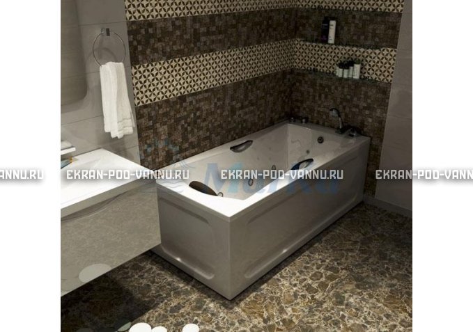 Акриловая ванна 1MarKa Agora 170x75 – купить по цене 13330 руб. в интернет-магазине в городе Оренбург картинка 5