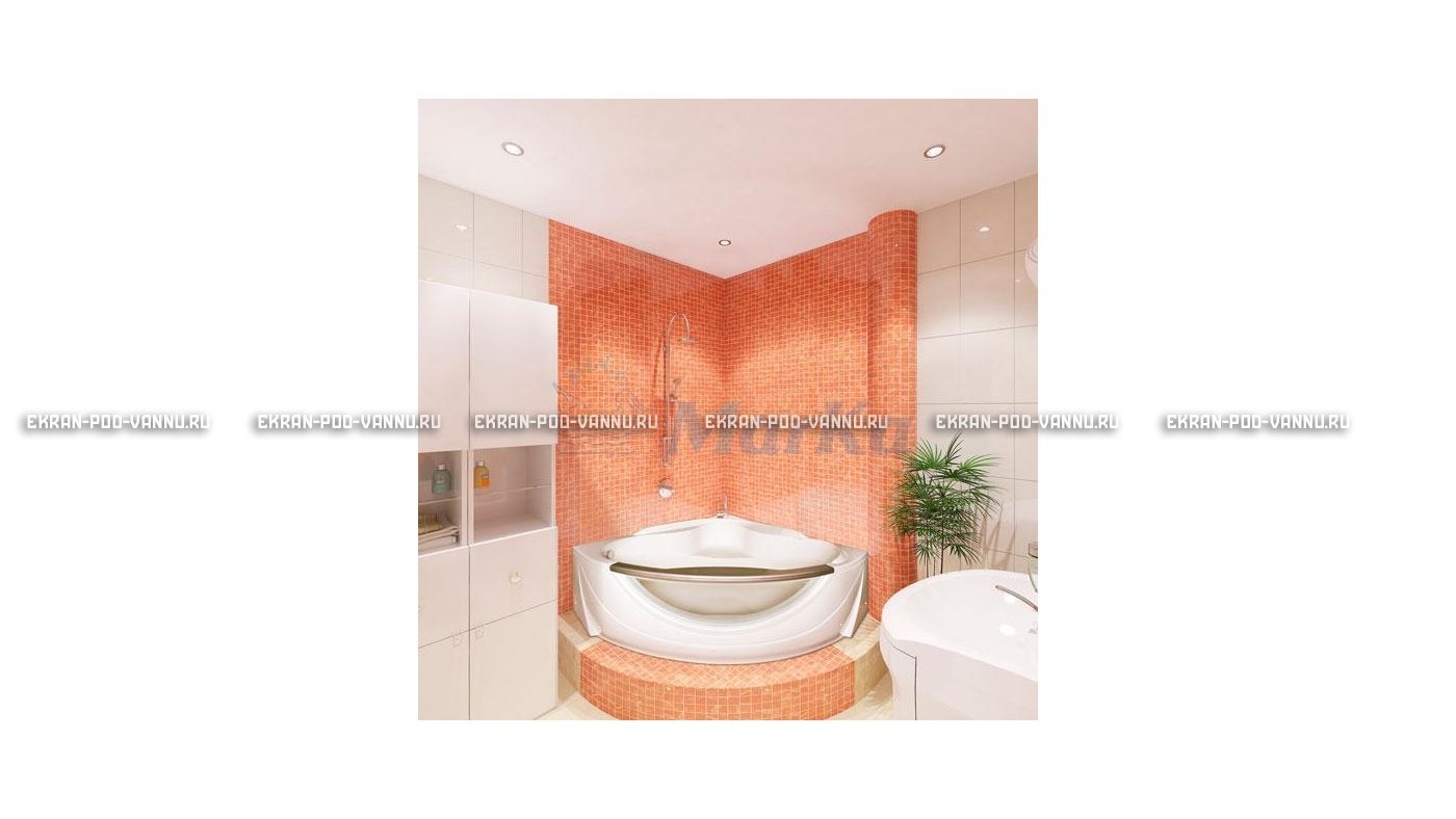 Акриловая ванна 1MarKa Grand Luxe 155х155 – купить по цене 39827 руб. в интернет-магазине в городе Оренбург картинка 15