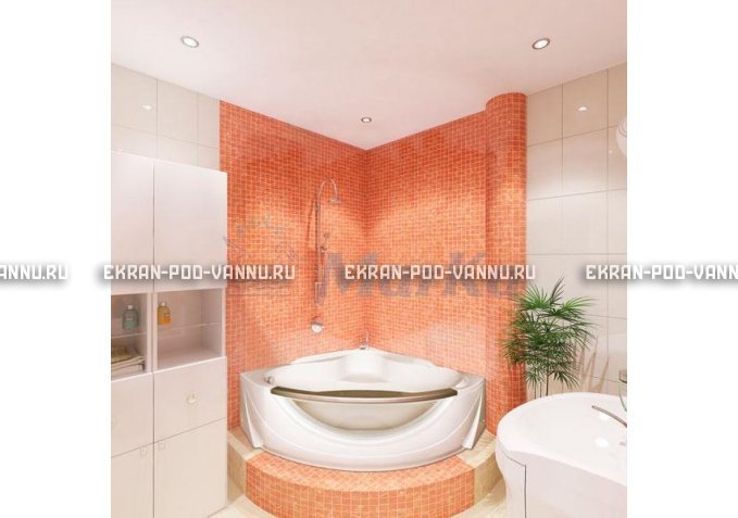 Акриловая ванна 1MarKa Grand Luxe 155х155 – купить по цене 39827 руб. в интернет-магазине в городе Оренбург картинка 4