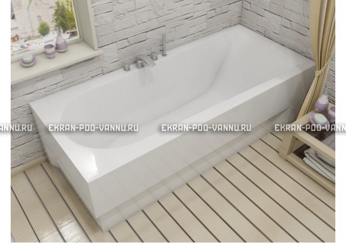 Акриловая ванна Vayer Boomerang 170x75 – купить по цене 37900 руб. в интернет-магазине в городе Оренбург картинка 1