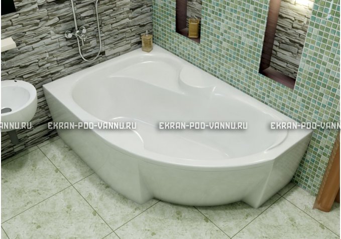 Акриловая ванна Vayer Azalia 160x105 – купить по цене 28220 руб. в интернет-магазине в городе Оренбург картинка 1