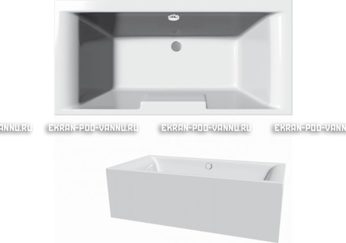 Акриловая ванна Vayer Casoli 180x80 – купить по цене 23580 руб. в интернет-магазине в городе Оренбург картинка 4