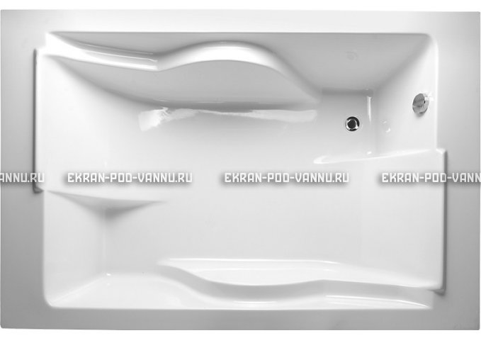 Акриловая ванна Vayer Coral 180x120 – купить по цене 33850 руб. в интернет-магазине в городе Оренбург картинка 2