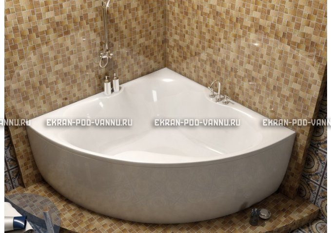 Акриловая ванна Vayer Iryda 150x150 – купить по цене 39550 руб. в интернет-магазине в городе Оренбург картинка 1