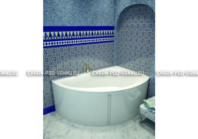 Акриловая ванна Vayer Ismena 160x105 – купить по цене 28350 руб. в интернет-магазине в городе Оренбург картинка 1