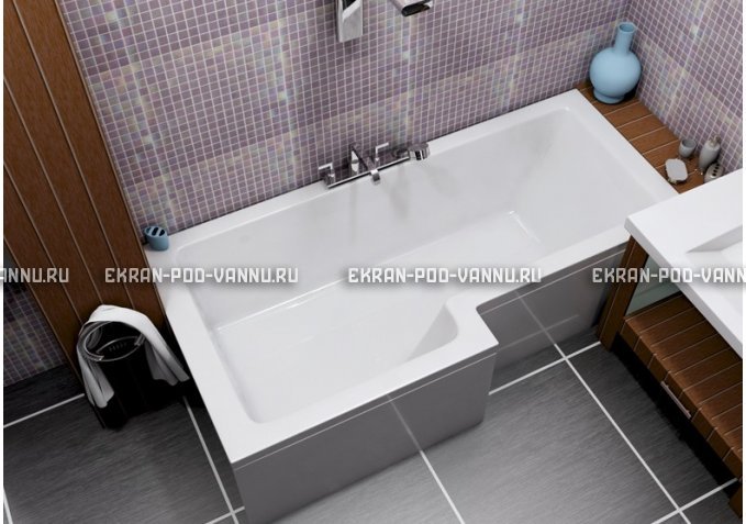 Акриловая ванна Vayer Options 170х70/85 – купить по цене 24110 руб. в интернет-магазине в городе Оренбург картинка 1