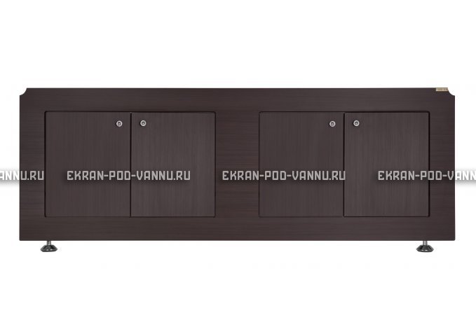 Экран VOD-OK Олимп 170 распашной - Венге – купить по цене 5690 руб. в интернет-магазине в городе Оренбург картинка 1