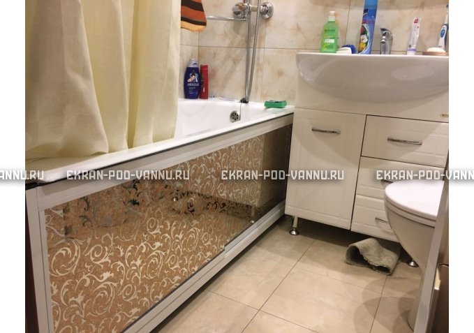 Раздвижной экран EUROPLEX Роликс Золото – купить по цене 12500 руб. в интернет-магазине в городе Оренбург картинка 1