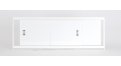 Экран из МДФ EMMY Монро 170 белый в алюминиевой раме – купить по цене 5800 руб. в интернет-магазине в городе Оренбург картинка 53
