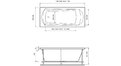 Акриловая ванна Relisan Tamiza 170x75 – купить по цене 19160 руб. в интернет-магазине в городе Оренбург картинка 17
