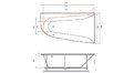 Акриловая ванна Vayer Boomerang 180x100 – купить по цене 53030 руб. в интернет-магазине в городе Оренбург картинка 18
